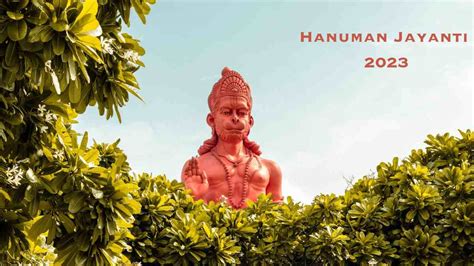 hanuman jayanti date 2023